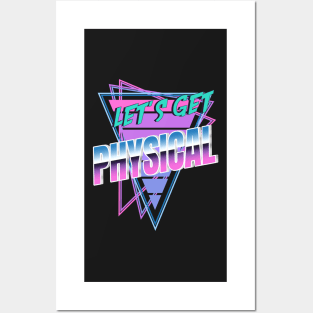 Let's Get Physical Totally Rad 80s Costume Posters and Art